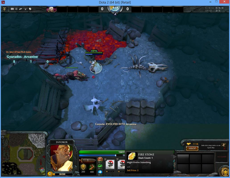 Illustration for article titled Woah, Someone Is Building Pokémon Inside of Dota 2